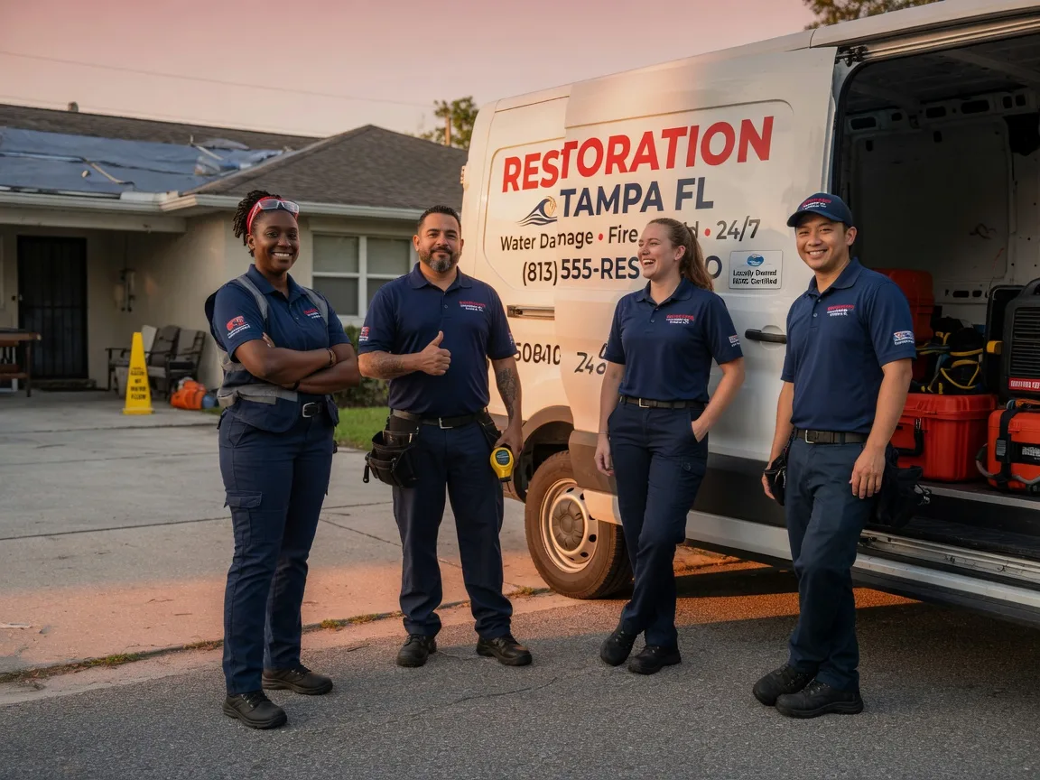 Water Damage Restoration company in Brownsville, MN